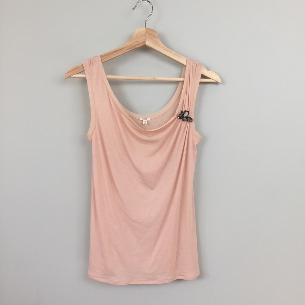 J.Crew Soft-Pink Tank Top